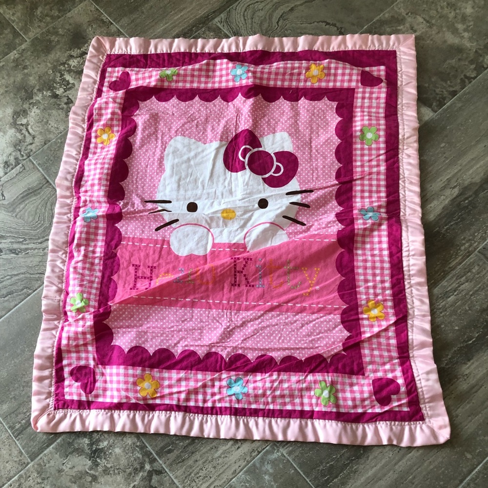 Hello Kitty baby blanket